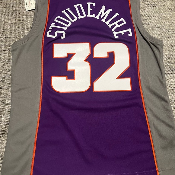 NBA Vtg Champion Amar’e Stoudemire Phoenix Suns #32 Basketball Jersey size Large - Picture 9 of 11